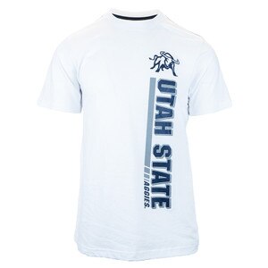 Utah State Aggie Bull Vertical Print Unisex T-Shirt